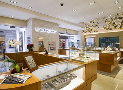 LED Grid Lights For a Jewelry Stores